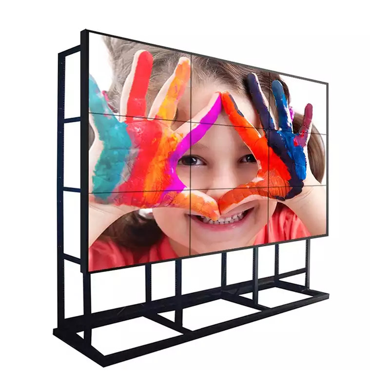 55 inch split screen LCD video wall will bring a brand new experience