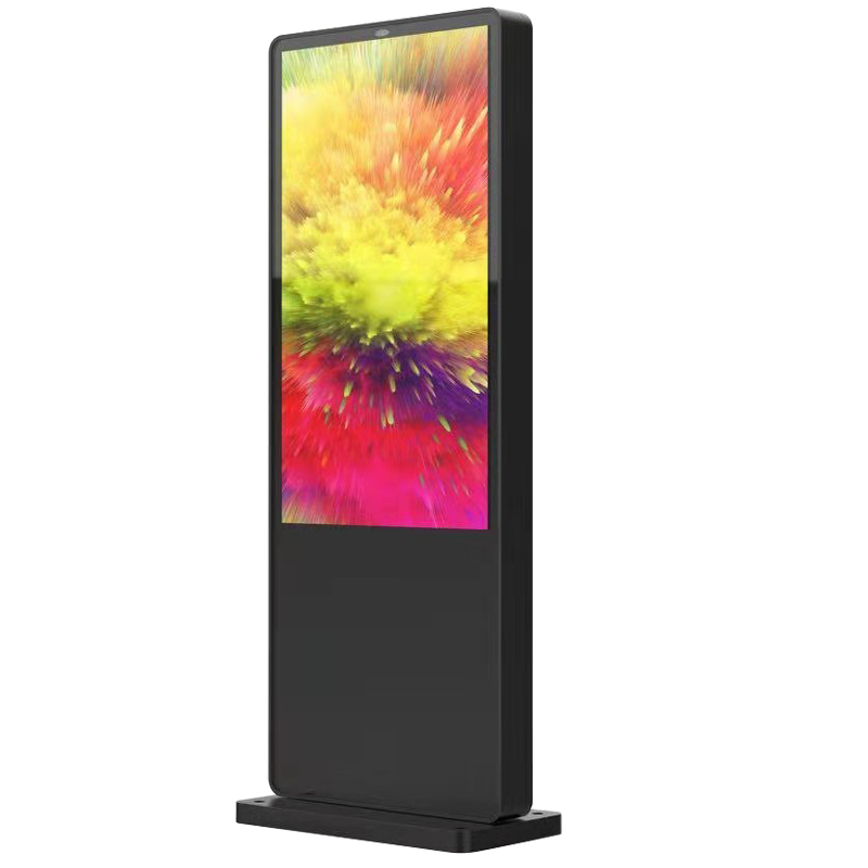 85 inch floor stand outdoor digital signage